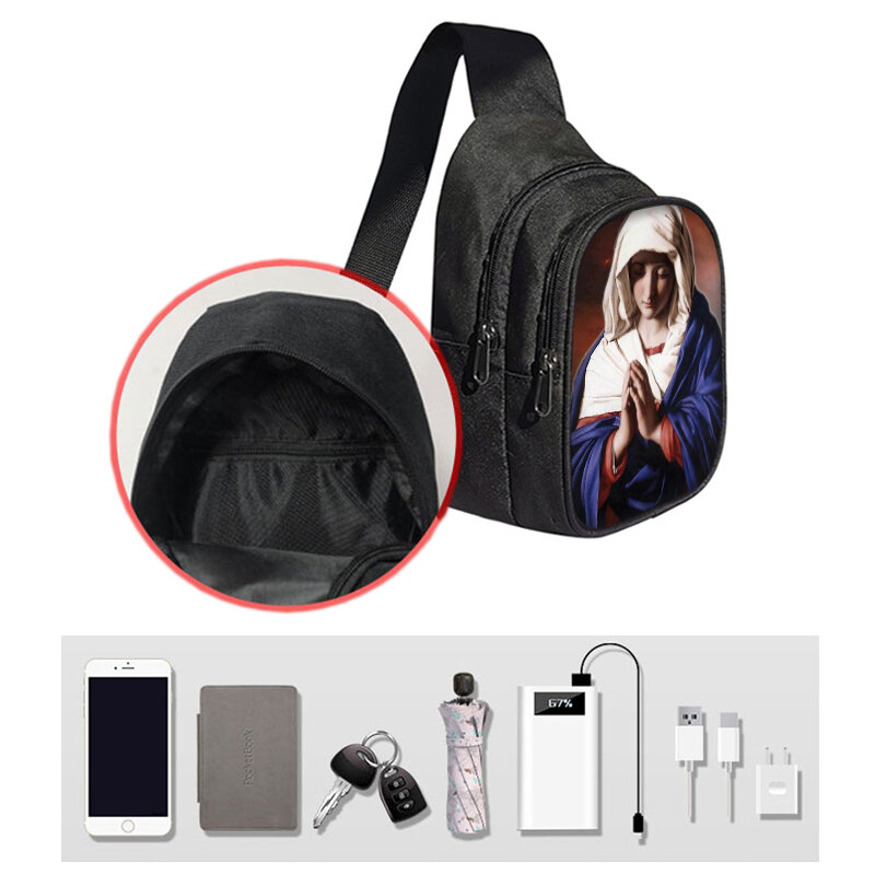 Korean Style AGUST D Chest Bags Kpop D2 Daechwita Shoulder Bags for Travel Purse Phone Holder Suga Min Yoongi Crossbody Bag