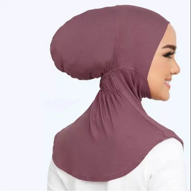 Cobertura de cabeça muçulmana para mulheres, tampas Hijab internas, lenço islâmico, Ninja Hijab, chapéu cachecol, boné, boné ósseo, lenço interior