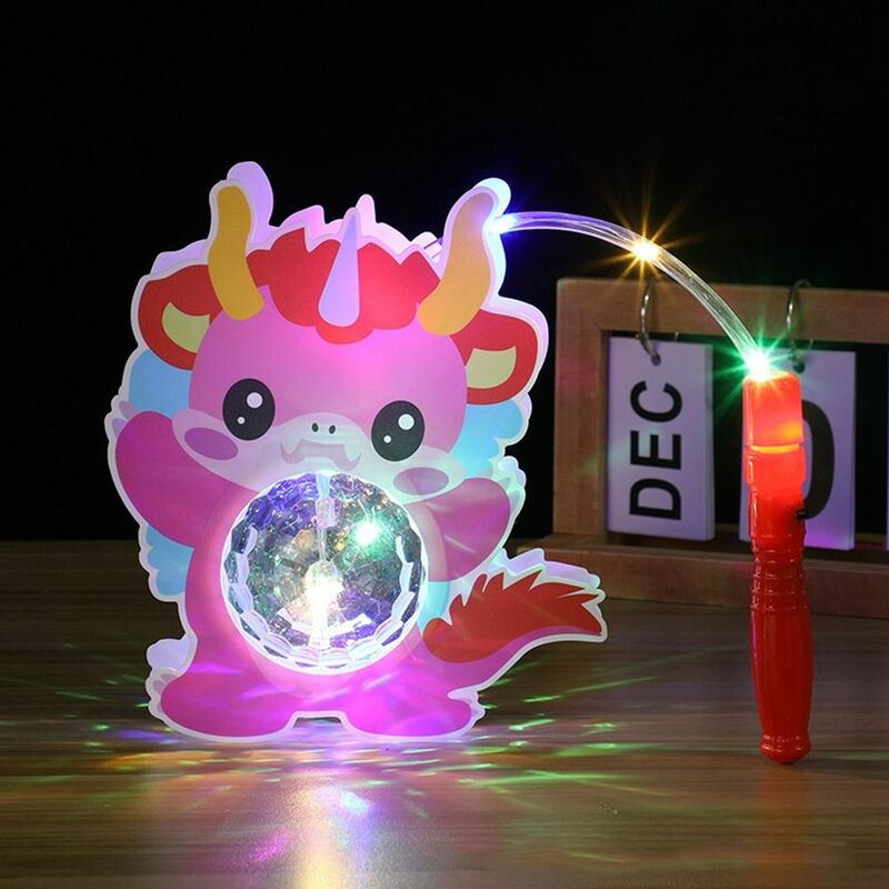 Lanternas plásticas do festival dos desenhos animados, Lanternas portáteis interativas, Ano do dragão, Eletrônica dos desenhos animados