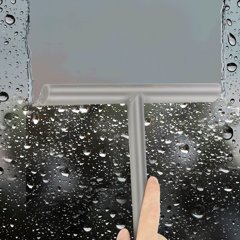 Strumenti per la pulizia del vetro lavavetri per vetri lavavetri raschietto per tergicristallo detergente per tergipavimento con ventosa specchio per bagno raschietto per tergicristallo