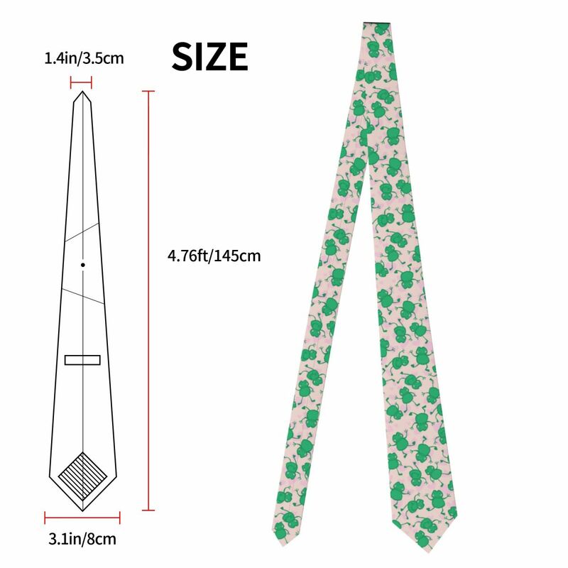 Pink Frog Necktie Men Silk Polyester 8 cm Classic Frogs Animal Neck Tie for Mens Shirt Accessories Cravat Party