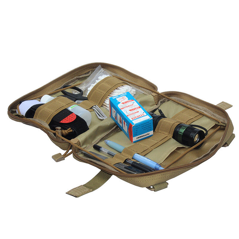 Нейлоновый Многофункциональный рюкзак для спорта на открытом воздухе, аксессуар, армейская сумка для охотничьих инструментов для повседневного использования, Военная Тактическая Сумка Molle для оказания медицинской первой помощи