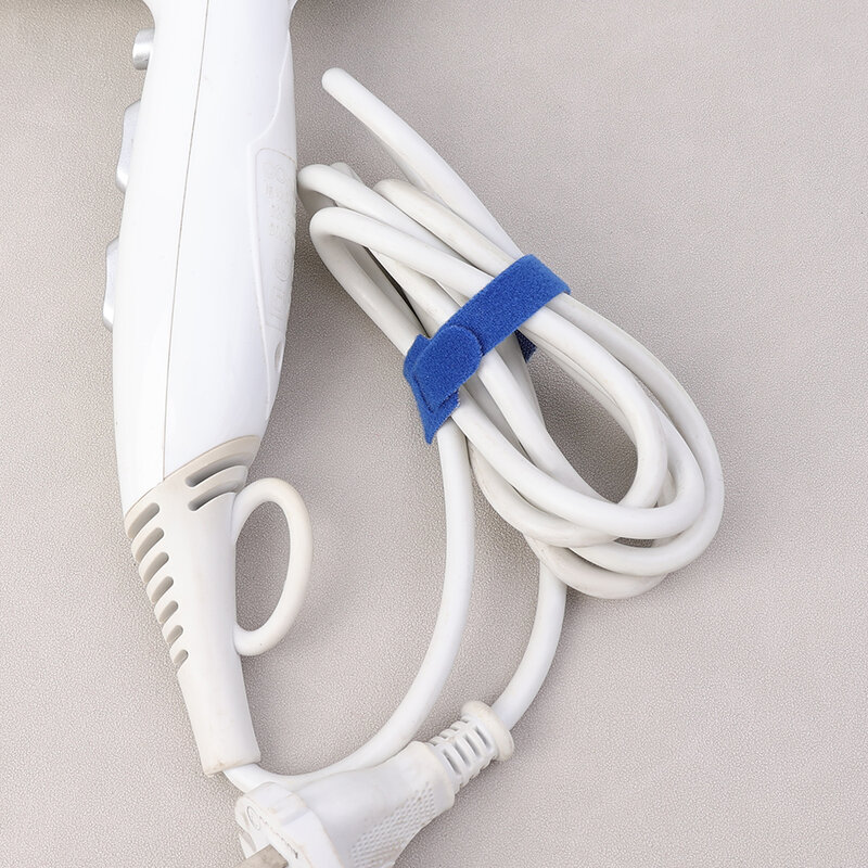 30PCS Nylon Reutilizável Liberável Cable Ties Para Rede Fio De Carregamento Cabo De Dados Fone De Ouvido Mouse Linha Fastener Gestão