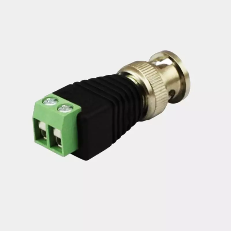 Разъемы BNC DIY для видеонаблюдения, коаксиальные/Cat5/Cat6 кабели