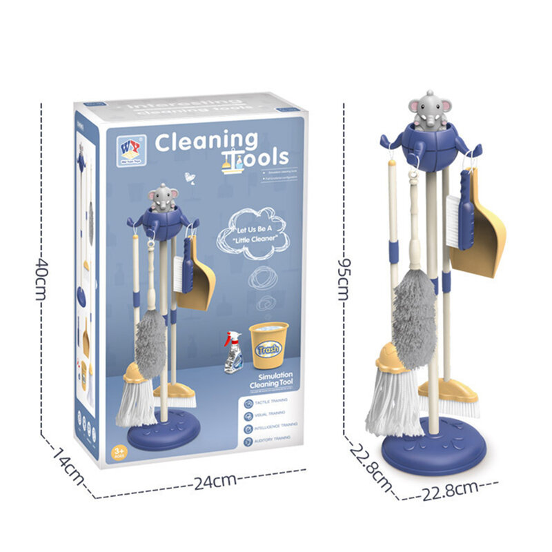 أدوات تنظيف متعددة الوظائف ، مجموعة ألعاب للأطفال فوق سن 3 سنوات