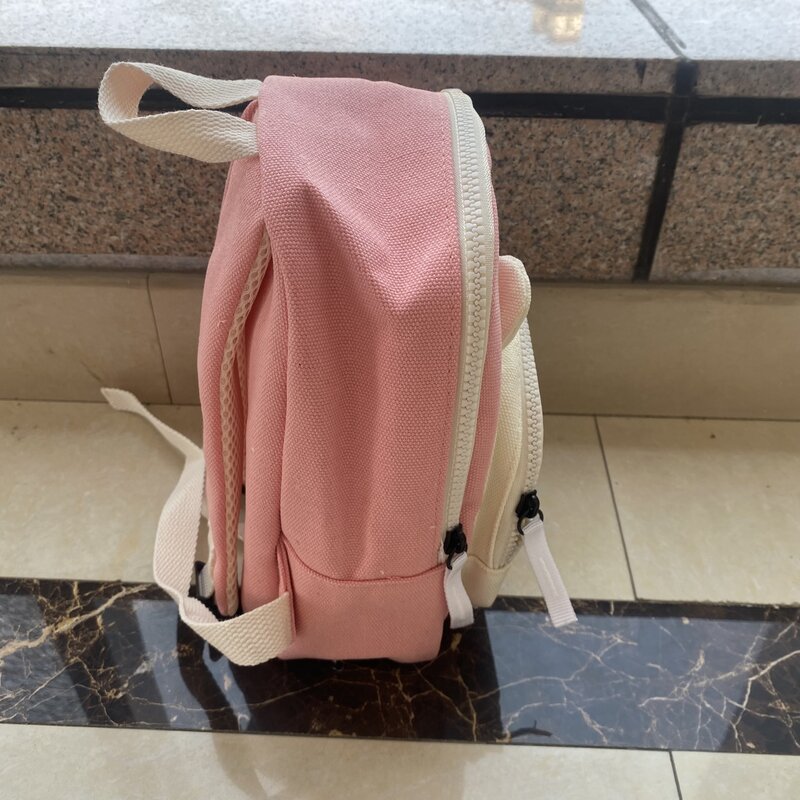 Pink Rabbit Backpack, Personalized Lost Backpack, Women's Treasure, Men's Treasure, Kindergarten Bag, Snack Bag, Toy Bag