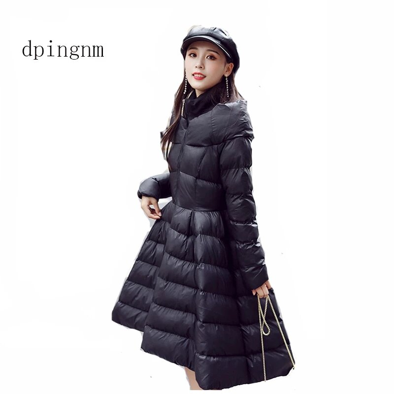 Nuova giacca invernale di alta qualità stand-callor cappotto donna giacche moda inverno caldo abbigliamento donna Casual parka