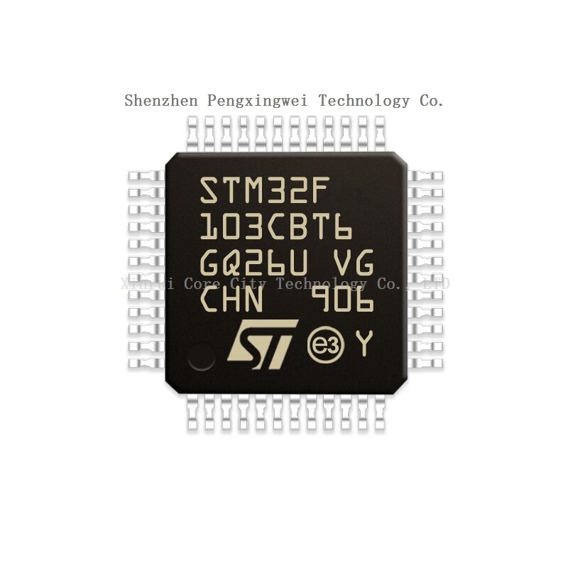 ไมโครคอนโทรลเลอร์คอนโทรลเลอร์แบบ LQFP-48ใหม่ (mcu/mpu/soc) ซีพียูแบบ STM32 STM32F STM32F103 CBT6 STM32F103CBT6มีในสต็อก