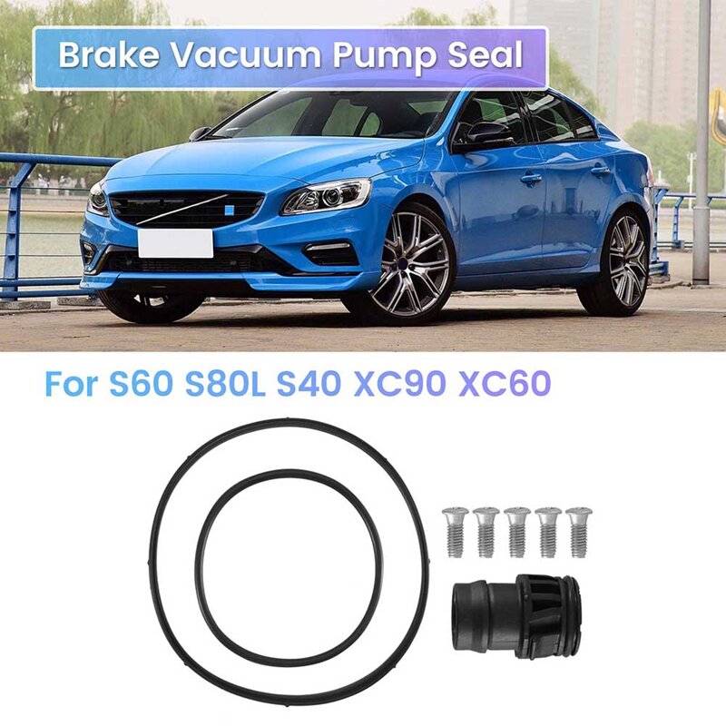 31401556 Car Booster Pump Repair Kit Accessories For Volvo S60 S80L S40 XC90 XC60 Sealing Ring Screw