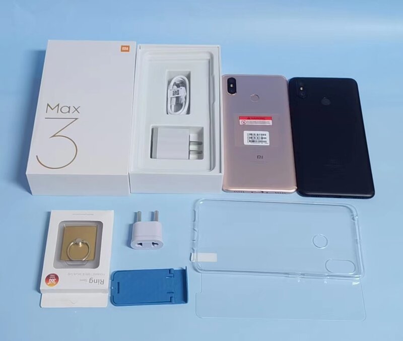 Globalne telefony komórkowe rom smartfony Xiaomi Max 3 6G 128G telefony komórkowe 6.9 cal odcisk palca 4G Android cubot max 3 Snapdragon 652