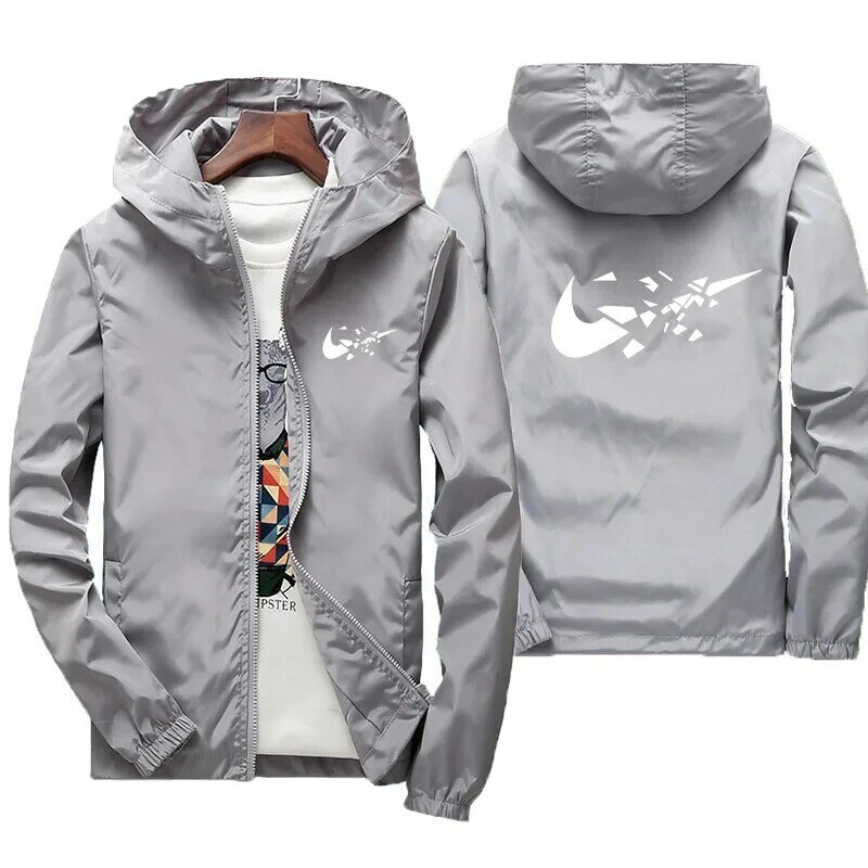 2024 New Summer Jacket Men's Outdoor Sports Windproof lightweight breathable zipper fishing jacket
