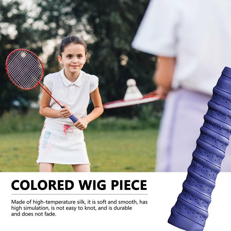 Bande de poignée de raquette de badminton super absorbante pour hommes et femmes, surgrip de tennis, absorbant la sueur, poignée ronde