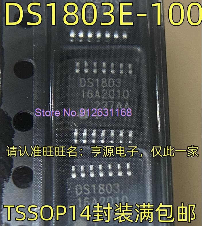 DS1803E-100 DS1803 TSSOP14, lote de 10 unidades
