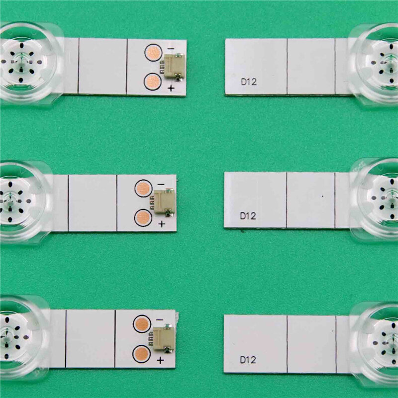 Bandes de rétroéclairage LED pour DEXP U55E9000H Barres CRH-BX55V1U513030T04128CL-REV1.1 Kit Bandes pour HISENSE H55B7100UK Planks Lanes Tape