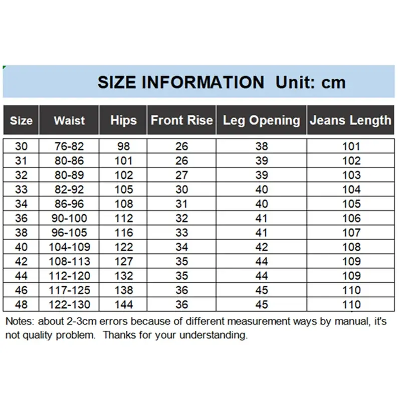 Jeans Men Spring Pants Stretched Plus Size 44 46 48 High Waist Elastic Lightweight Summer Denim Trousers Straight Loose Clothes