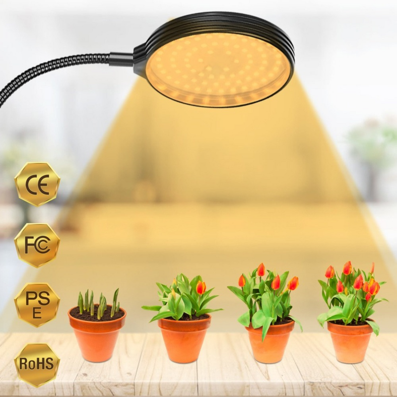 Luz LED de cultivo de 5LED V, Lámpara USB Phyto Sunlike de espectro completo, tienda de cultivo, fitoamplificador hidropónico, plántulas de plantas, caja de tienda de cultivo interior