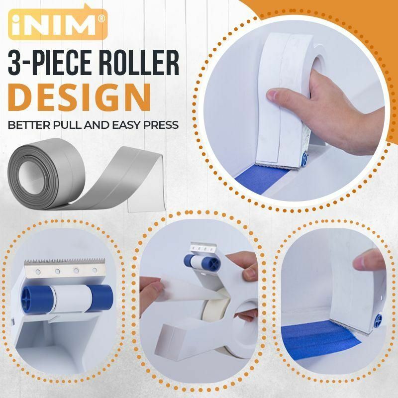 INIM®Máquina aplicadora de cinta adhesiva de costura fácil, cinta adhesiva estándar de 1,88-2 "x 60 yardas, envío directo