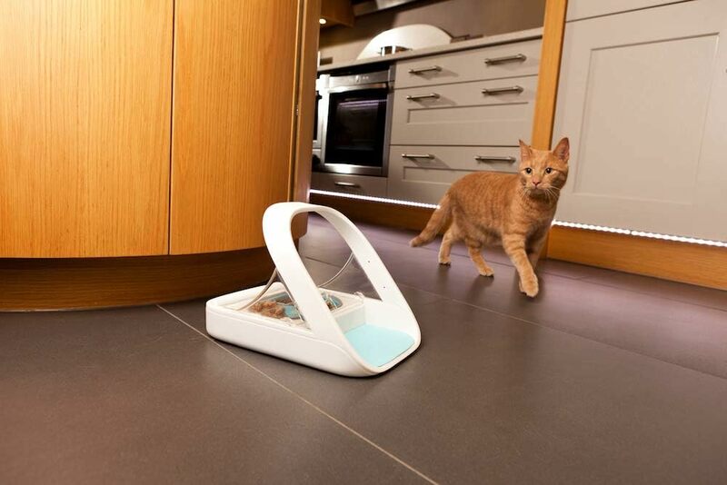 Sure Petcare -SureFlap - SureFeed - Microchip Pet Feeder - Selective-Automatic Pet Feeder Makes Meal Times Stress-Free