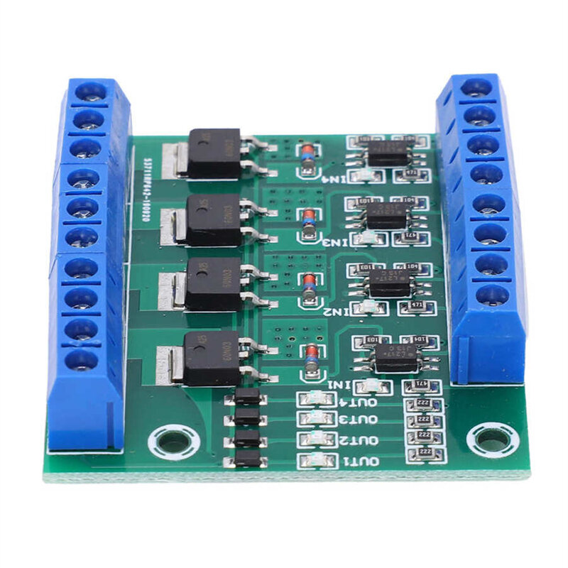 MOS FET F5305S controlador de interruptor de disparo de pulso de 4 canales, entrada PWM estable para Motor LED, 4 vías, 4 canales, módulo electrónico Diy
