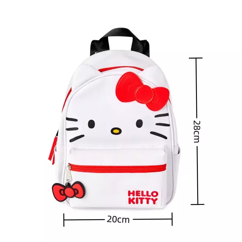 Hello Kitty Rugzak Japanse College Style Cartoon Schattige Student Schooltas Pu Lederen Meisje Rugzak