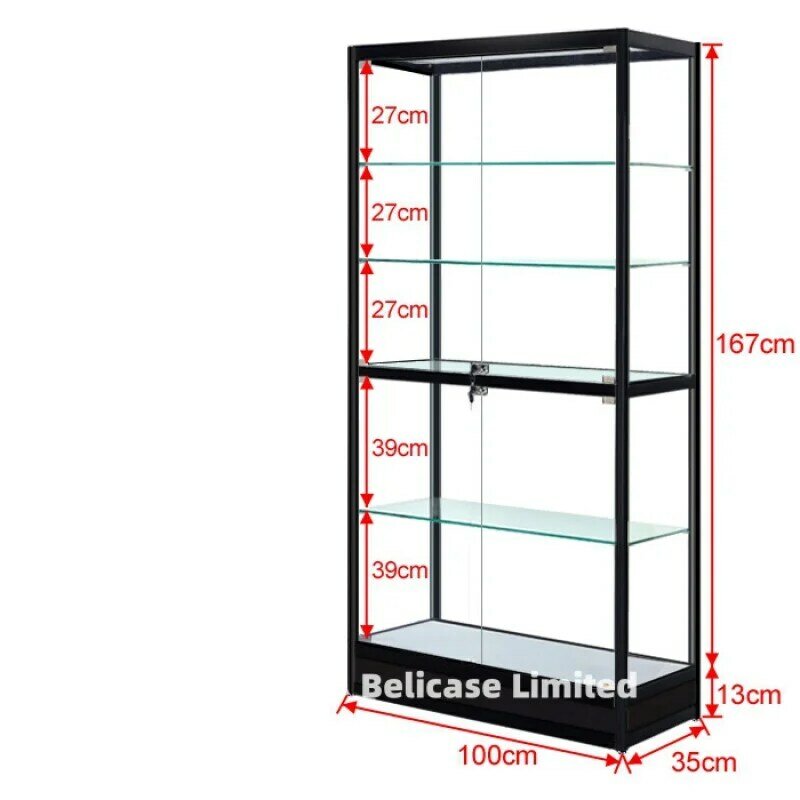 Aangepaste, Gemeenschappelijke Soort Glazen Display Rekken Voor Rook Winkel Display