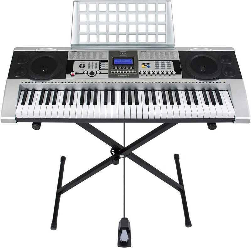Miwayer Sustain Pedal con interruttore di polarità per tastiera MIDI Synth Digital pianoforti tamburo elettronico pianoforte elettrico