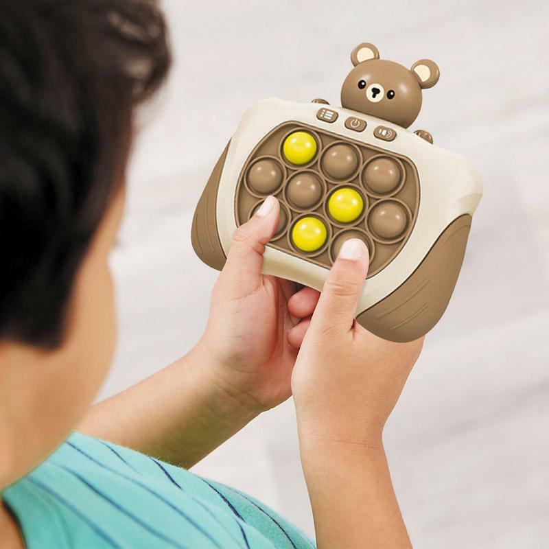 Puzle sensorial para aliviar el estrés para niños, juguete divertido para apretar, con burbujas, rompecabezas