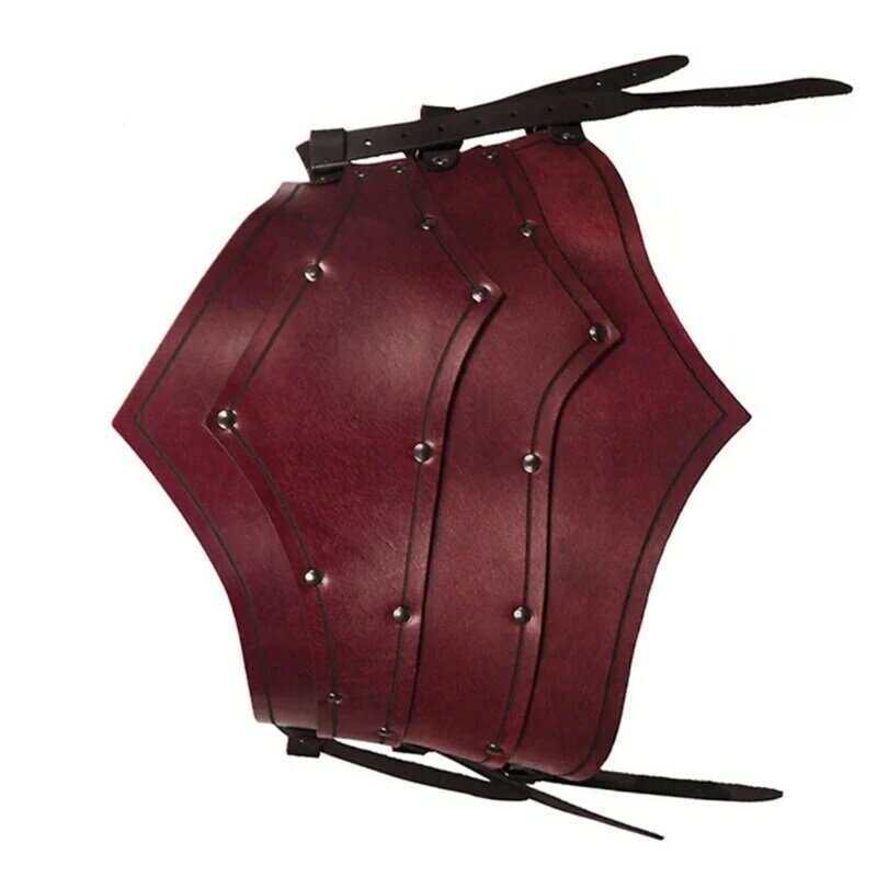 Cinturón ancho vikingo 652F, cinturón Medieval piel sintética, cinturón armadura, corsé caballero, cinturón Larp,