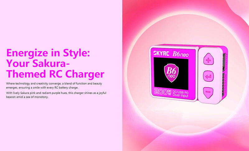 Специальная версия SkyRC B6 neo Christmas Tree Smart Lipo Charger DC 200 Вт PD 80 Вт Зарядное устройство для баланса заряда батареи