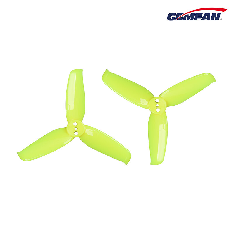 16pcs/8pairs GEMFAN Flash 2540 2.5x4 2.5 Inch 3-Paddle Propeller with 1.5mm Mounting Hole For 1105 1106 Motor