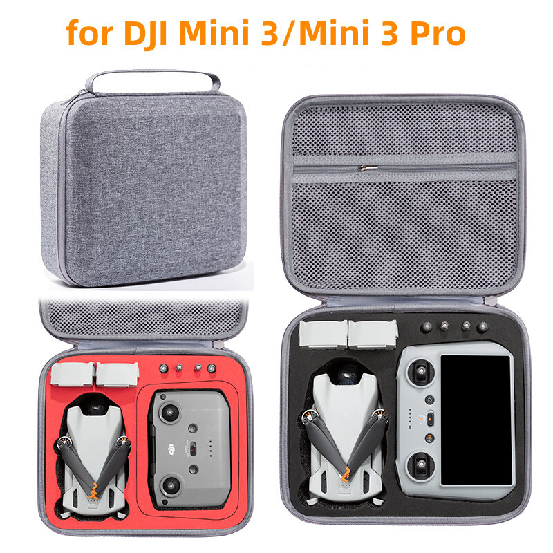 แบบพกพากล่องสำหรับ DJI Mini 3 Pro/Mini 3กระเป๋า Drone เคสพกพาคลัทช์อุปกรณ์เสริมถุงสำหรับ DJI Mini 3 pro/Mini 3