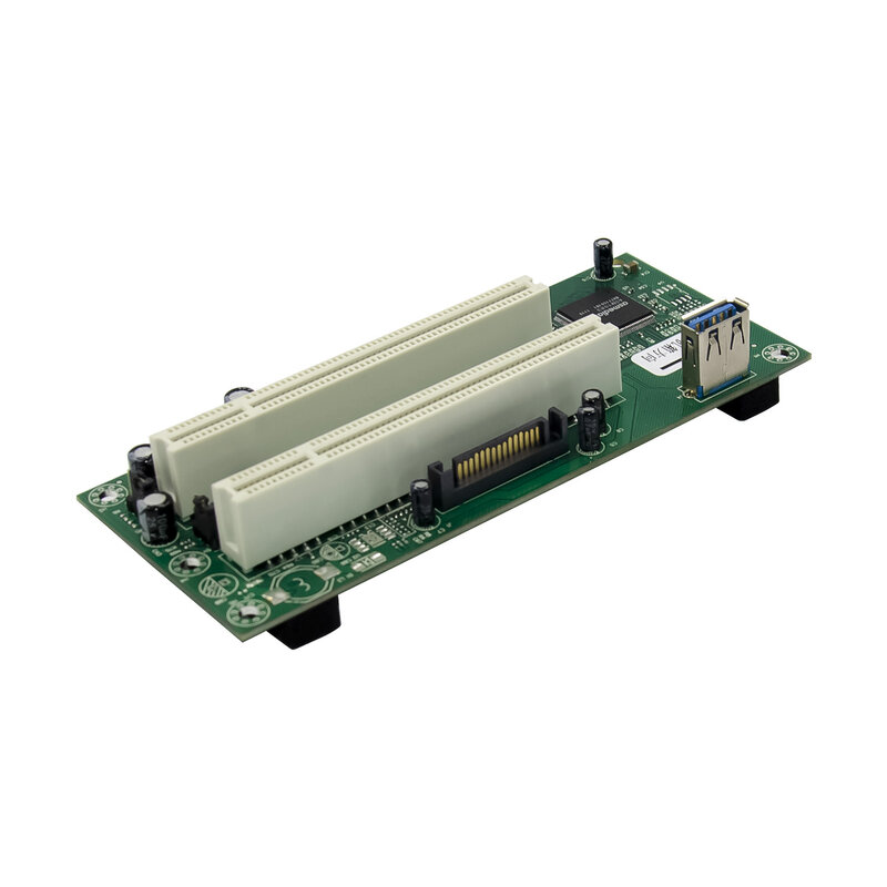 Desktop PCI-Express PCI-e to PCI Adapter Card PCIe to Dual Pci Slot Expansion Card USB 3.0 Add on Cards Convertor