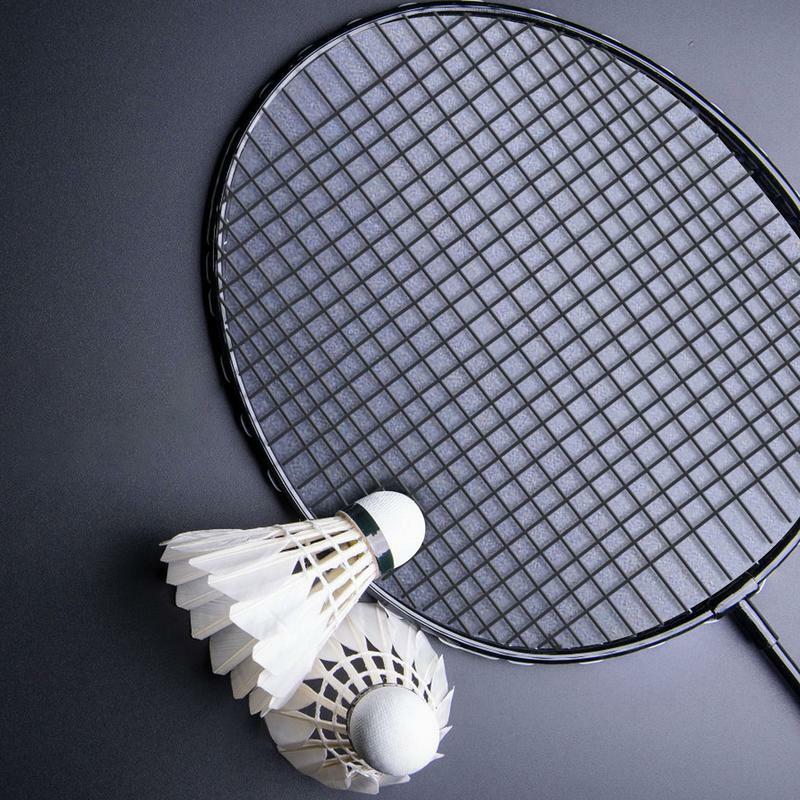 Raket Badminton profesional, senar bulu tangkis profesional nilon fleksibilitas tinggi senar raket bulutangkis pilihan senar raket perbaikan Badminton