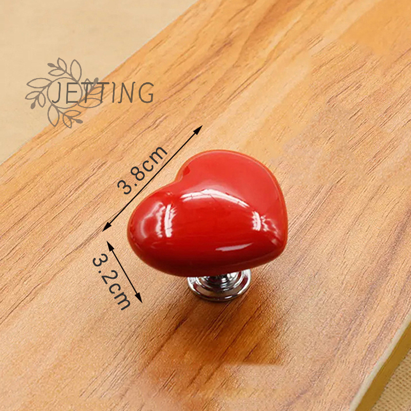 Heart Shape Toilet Presser Love Toilet Press Button Bathroom Water Tank Buttons Push Switch Bathing Room Decor Nail Protector