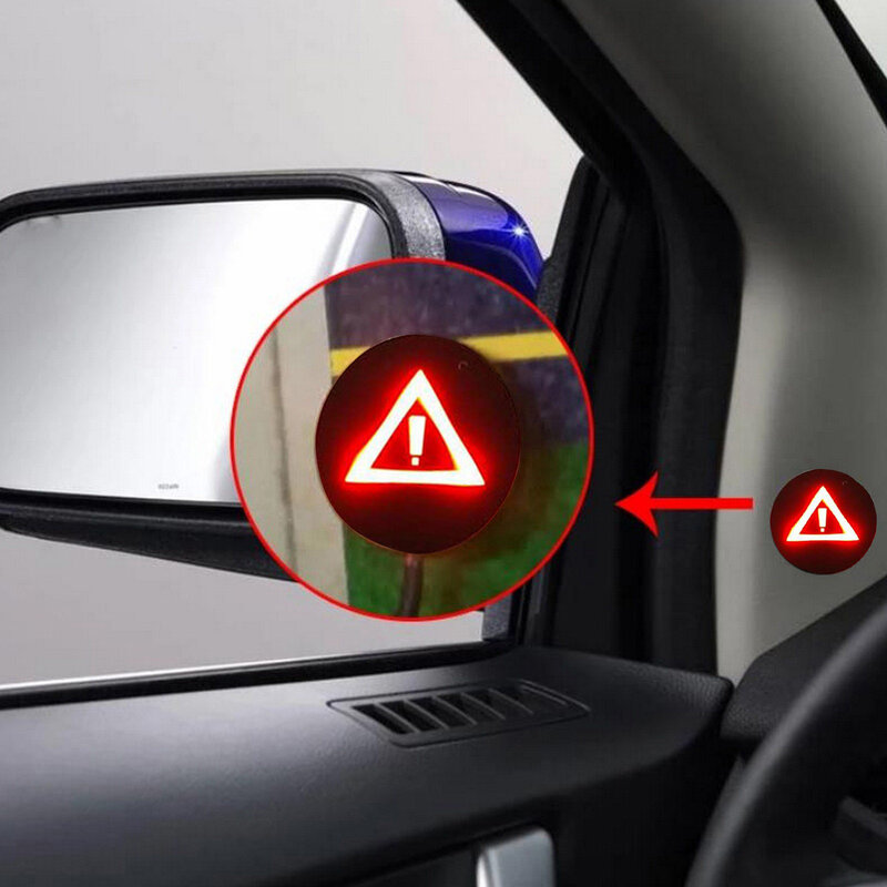 2 pces carro sistema de detecção de ponto cego mudança de pista sistema de aviso bsd bsm ponto cego condução luz de advertência para carros segurança condução