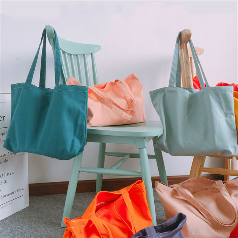 Портативная хлопчатобумажная Холщовая Сумка с принтом, женская сумка для покупок, складная сумка для продуктов, вместительная Студенческая сумка для хранения эскизов