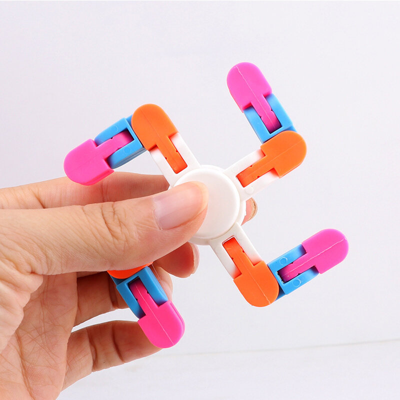 Funny Decompression Chain Gyro Party Favors Variable Fidget Spinner Kids Birthday Toy Party Prizes Back To School Fidget Toys