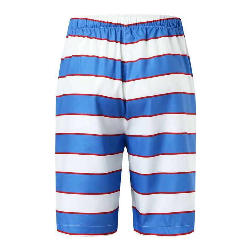 Costume da bagno da uomo Quick Dry Beach Board Shorts Stripe Swimwear costumi da bagno uomo Running sport surf pantaloncini da bagno 2024 nuovo