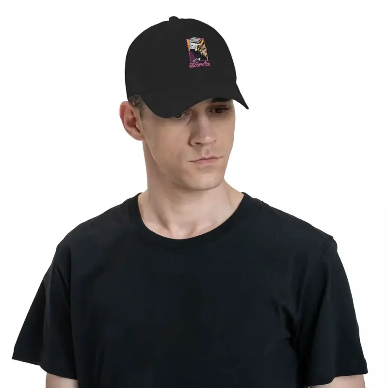 Velocipastor 필수 티셔츠, 야구 모자, 비치 백, 애니메이션 밀리터리 모자, 남성 후드, 우아한 여성 모자