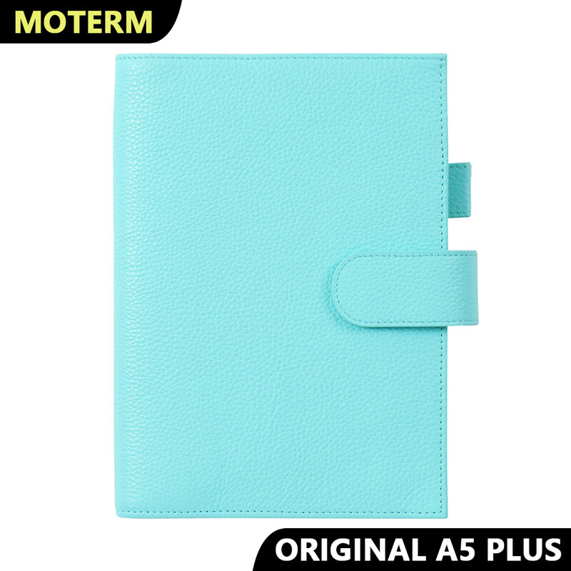 Moterm Cover originale serie A5 Plus per Notebook Hobonichi cugina A5 Agenda organizzatore in vera pelle di grano con ciottoli