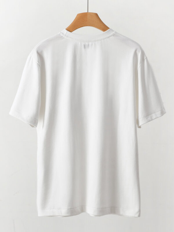 Koszulki z grafiką orła odzież damska 2024 letnia koszulka z krótkim rękawem O-neck modne t-shirty luźne koszulki na co dzień Streetwear kobieta