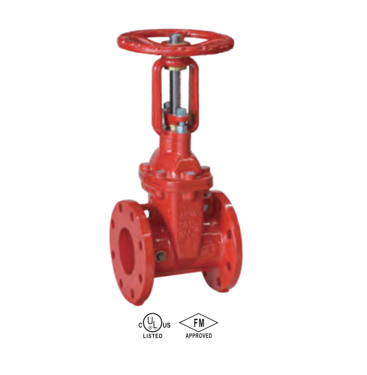 Flanged Resilient AWWA C509 FM Fire Main OS & Y Gate Valve