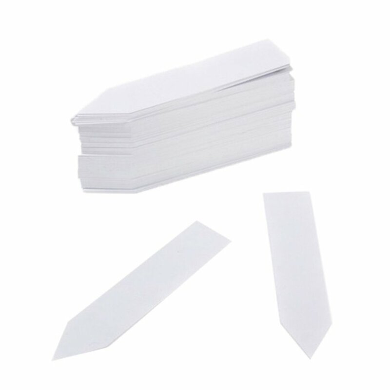 50/100 Pcs Reusable Waterproof Plastic Plant Flower Seed Labels Markers Garden Tags Decoration Tools Flower Potted Plant Labels