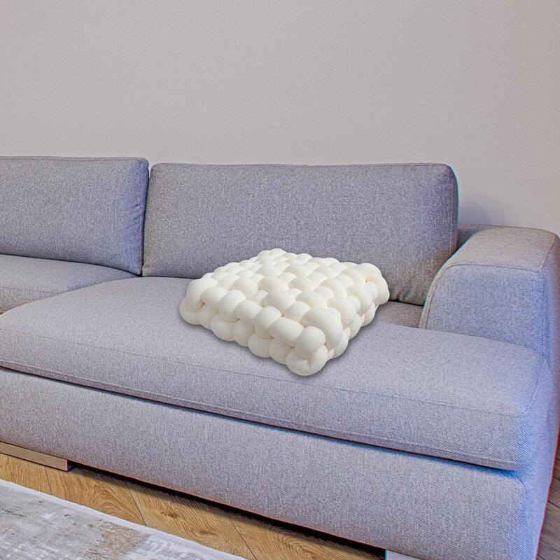 Almofada decorativa travesseiro dormitório férias quarto sofá atados travesseiros