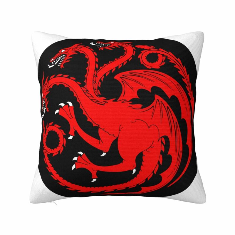 House Targaryen Square Pillow Case for Sofa Throw Pillow