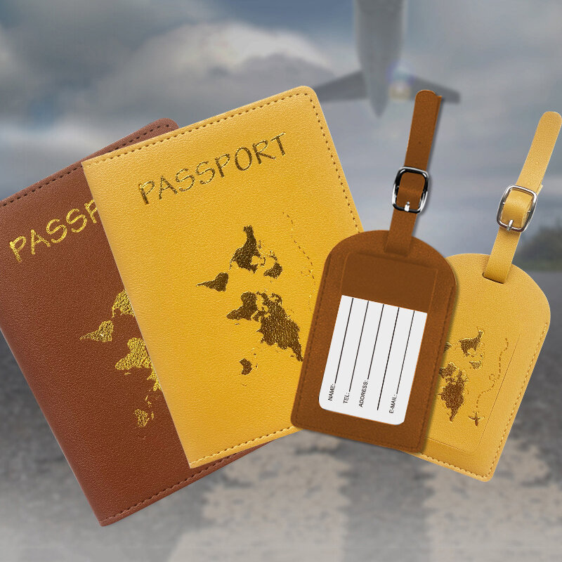 الأمتعة علامة جواز سفر يغطي محفظة شهر العسل السفر فقط متزوج الزفاف المشاركة الذكرى الزفاف دش صالح هدية