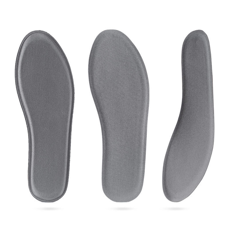 Plantillas de espuma viscoelástica para zapatos para hombres y mujeres, plantillas deportivas transpirables con absorción de impactos, accesorios de cojín