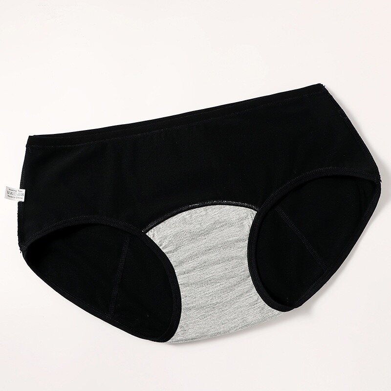 Celana dalam menstruasi multi-ukuran Plus, celana dalam anti bocor di depan dan belakang