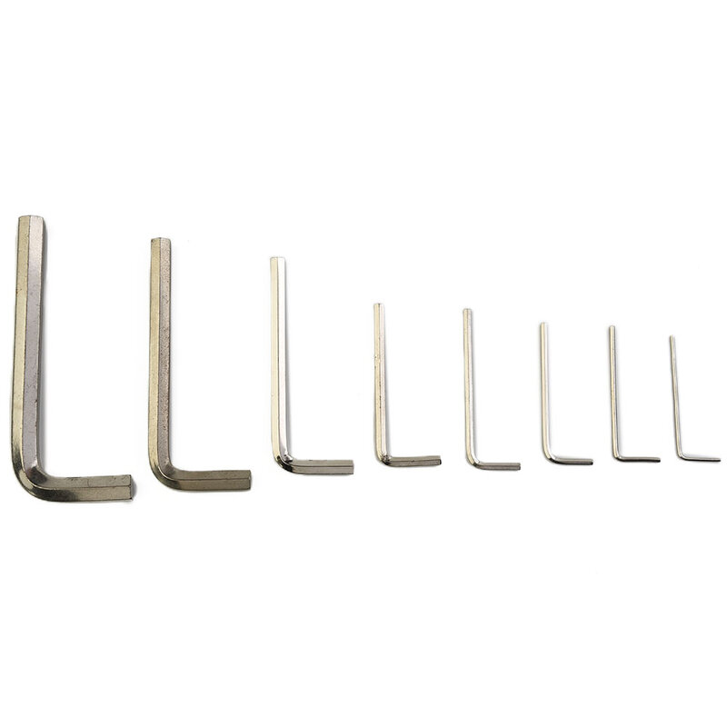 L字型レンチハンドツール,スピナー六角形,キーツール,オプション1.5〜6mm, 10個