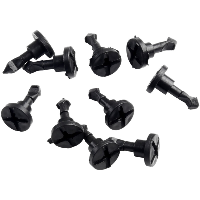 10Pcs Engine Compartment Cover Plate Screw Clips  For 2003-2006 For 2008-2010